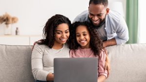 parents using online school registration software