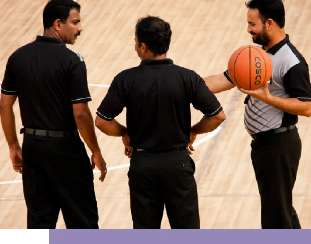 Coach registration and eligibility in athletic management software.