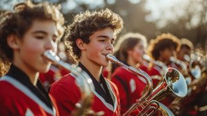 high school band managed with online school registration