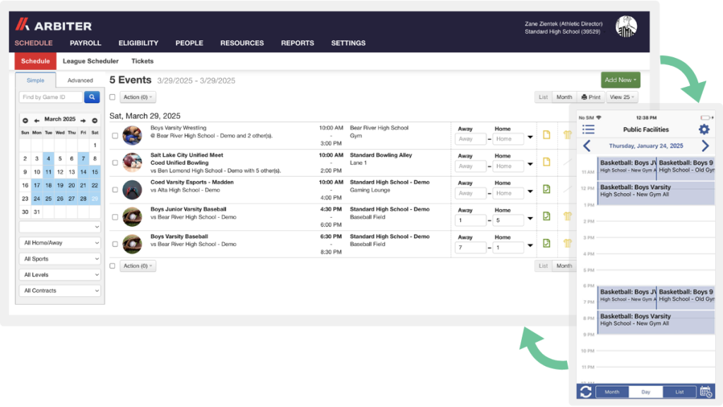 athletic director management tools