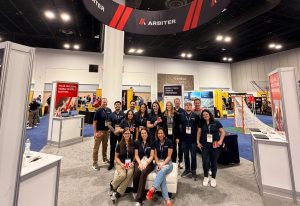 Arbiter team supporting athletic directors at NADC2025