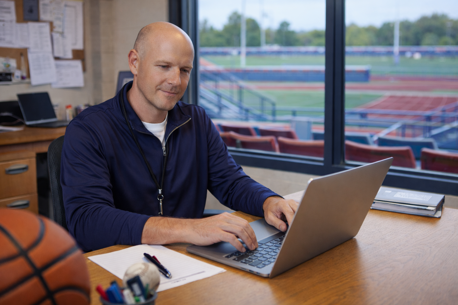 Athletic Director choosing athletic management software platform.
